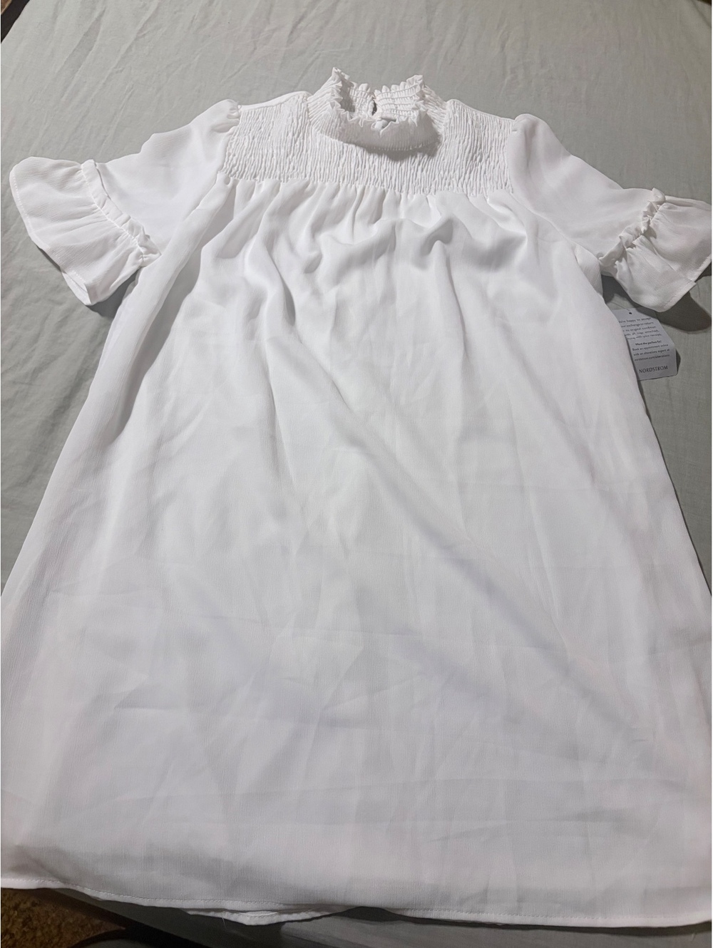 Kenedik White Mini Dress